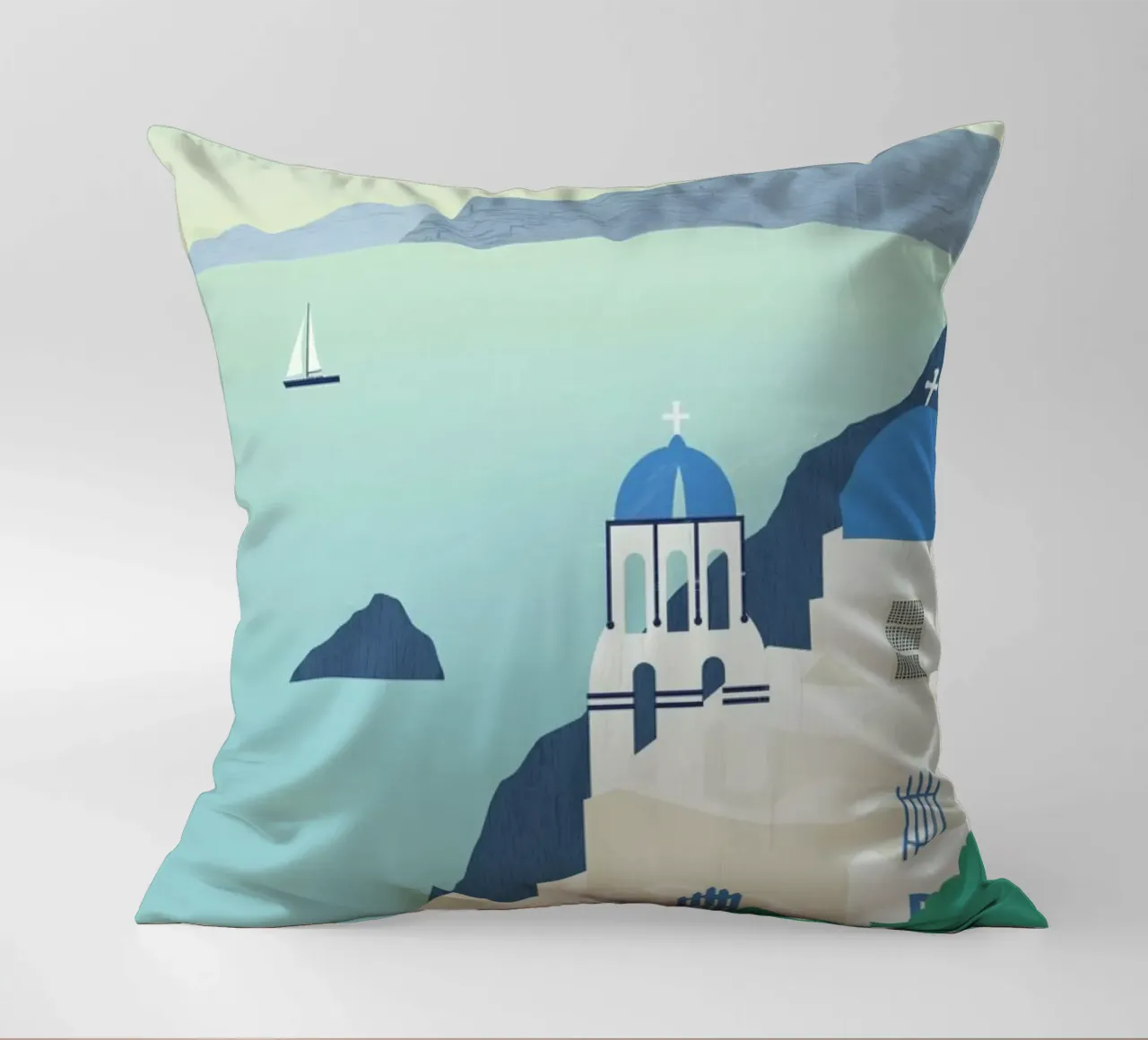 Santorini cuscino da Katinka Reinke