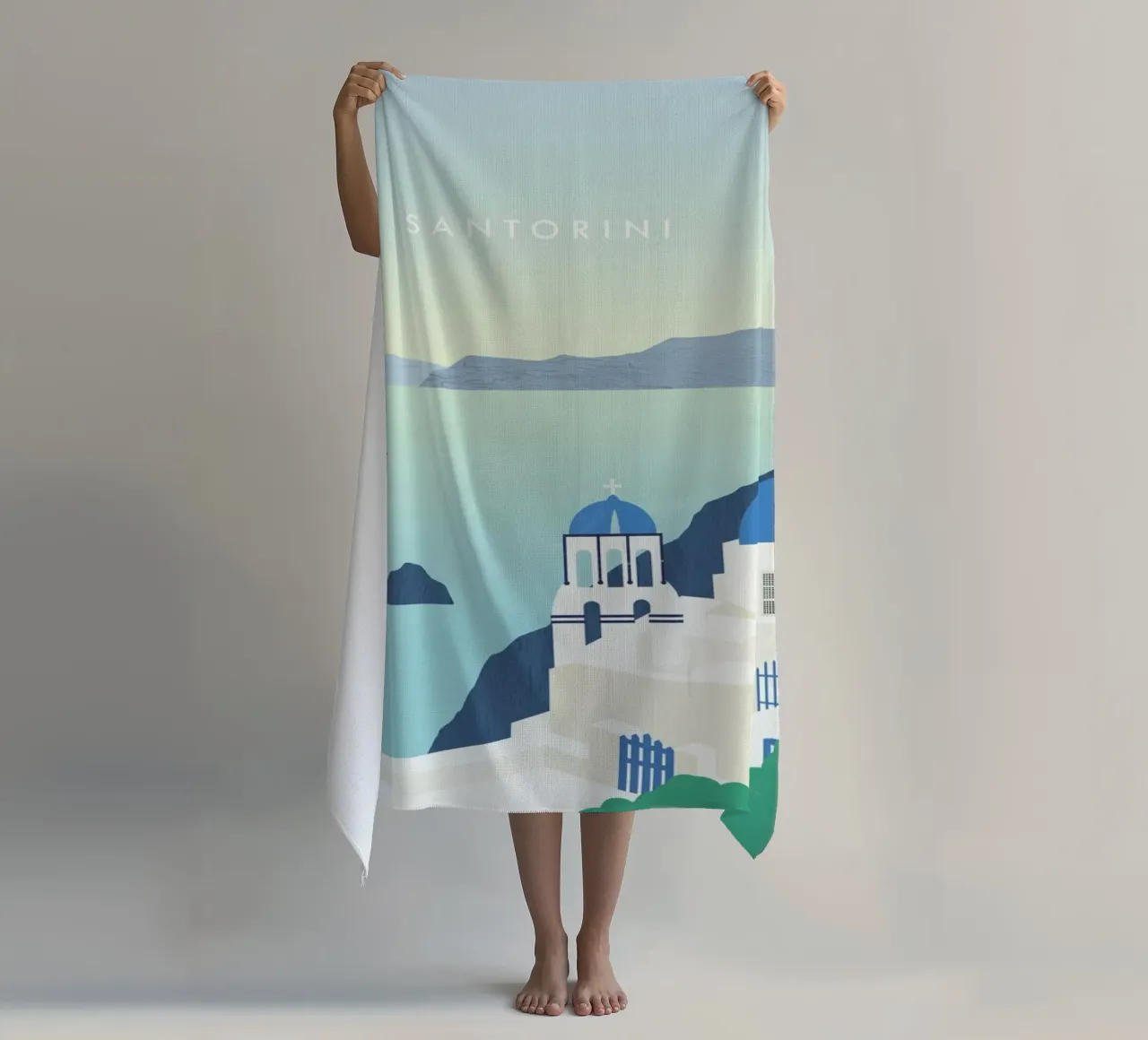 Santorini telo mare da Katinka Reinke