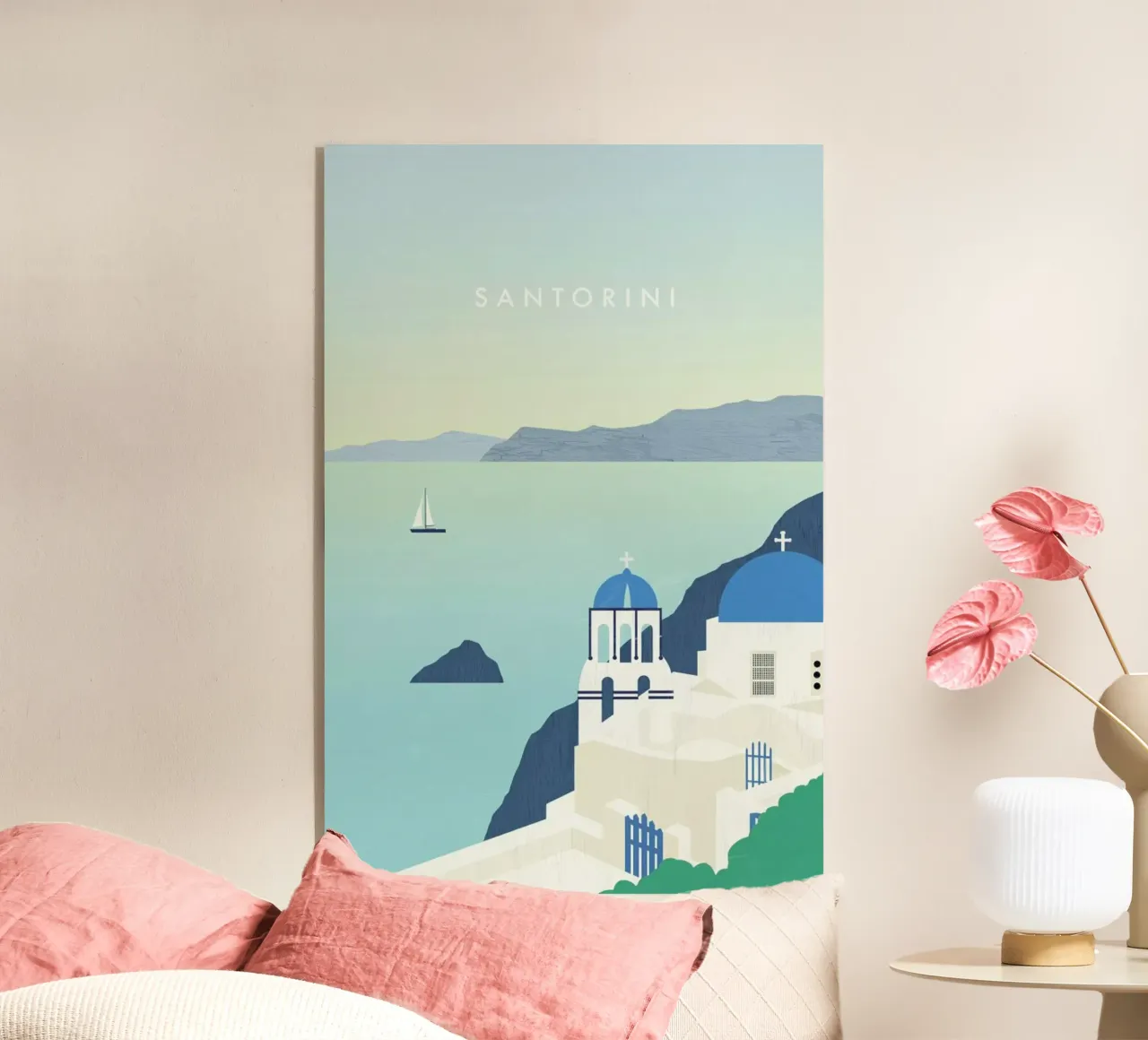 Santorini plexiglass da Katinka Reinke