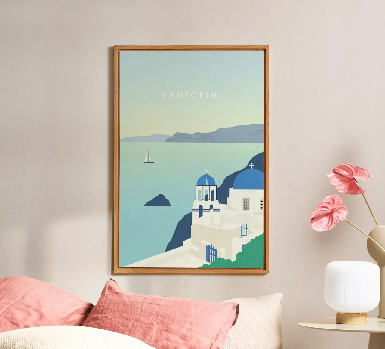 Santorini alluminio dibond da Katinka Reinke