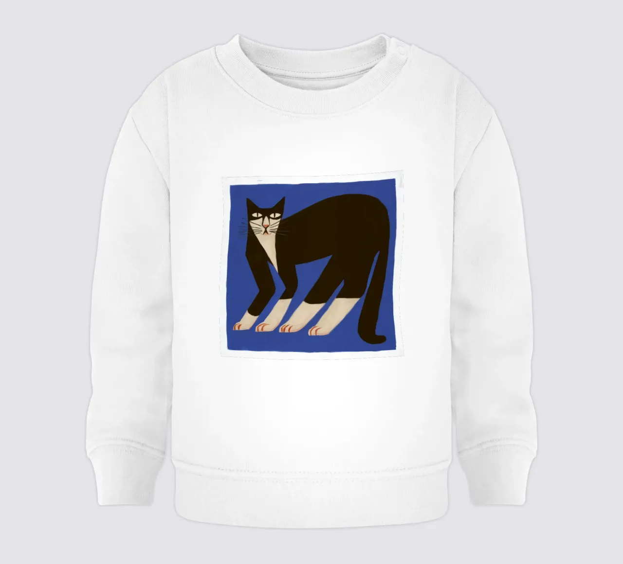 Gatto di mezzanotte felpa neonato da Grande Serene