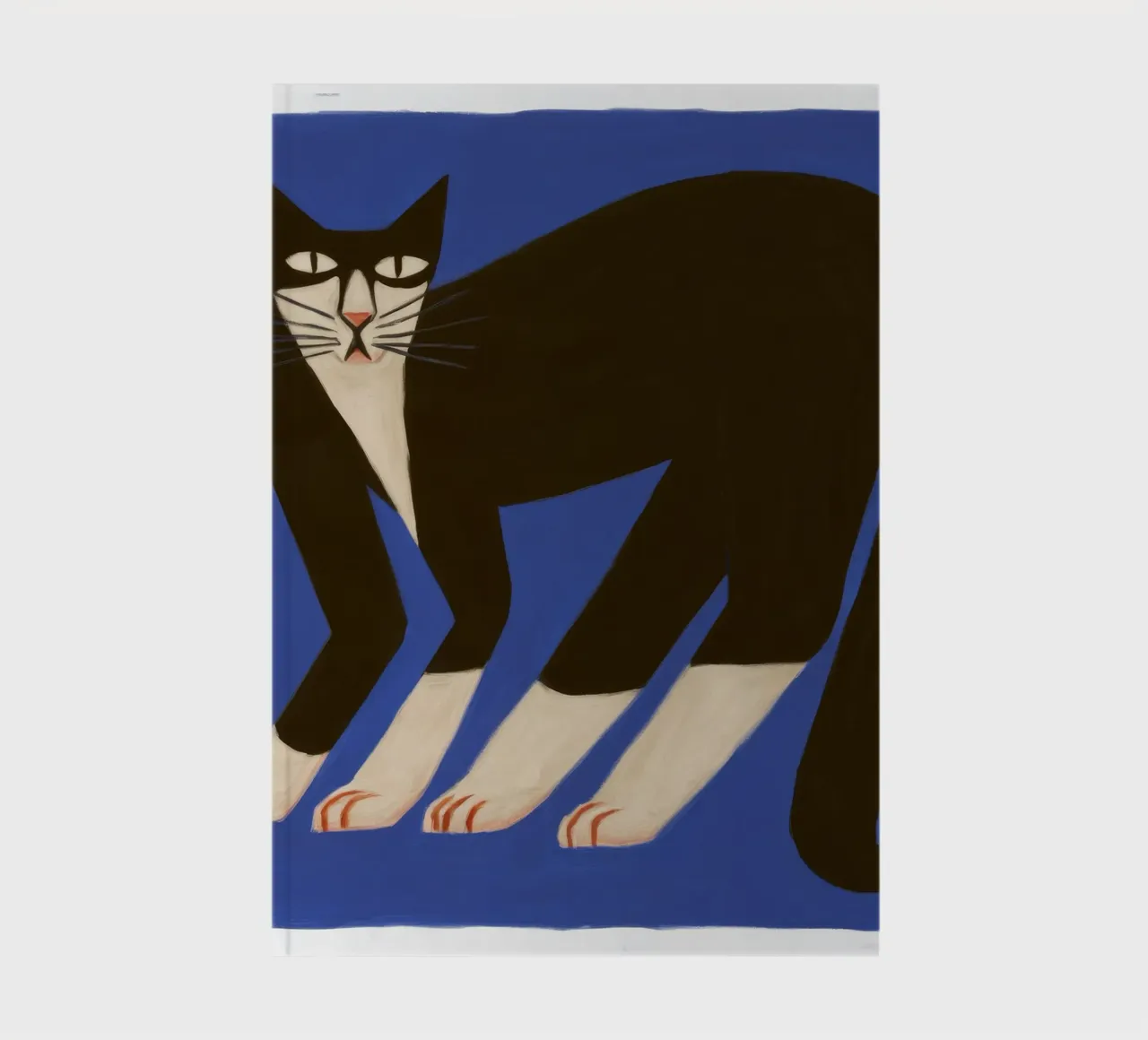 Midnight Prowl Cat notebook by Grande Serene