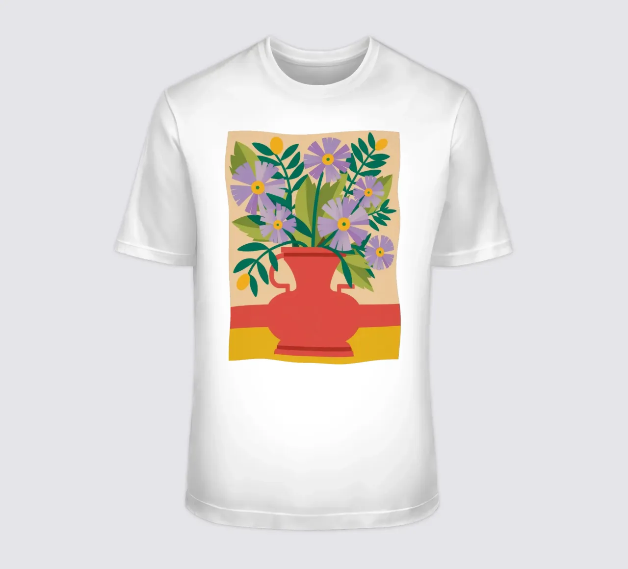 Bouquet rustico verdeggiante t-shirt da Moonlite Desire