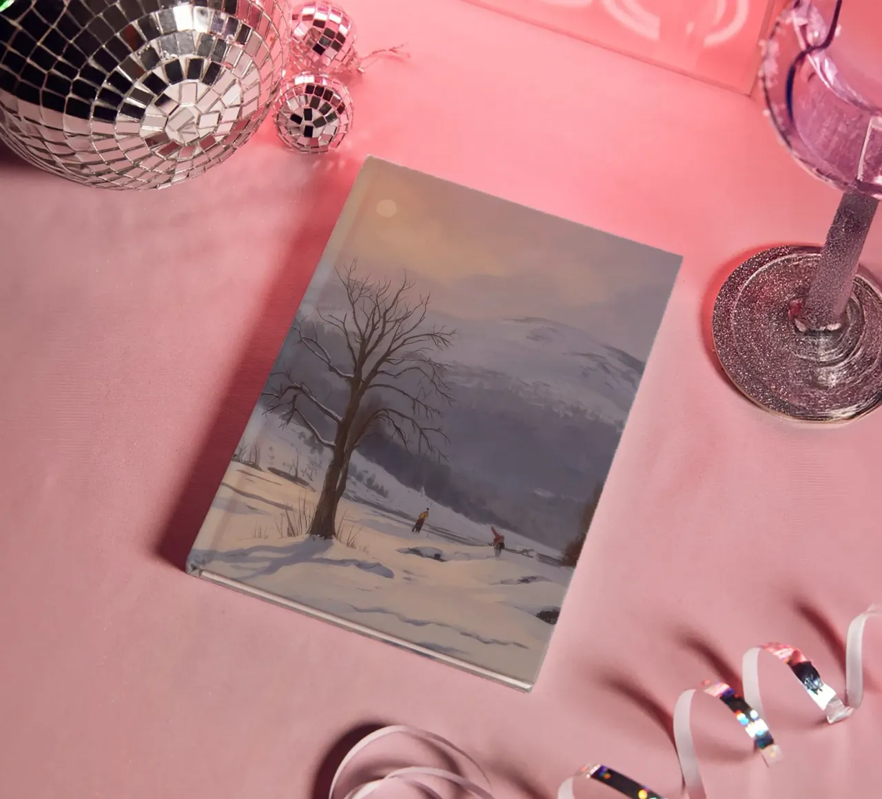 Winter's Bare Solitude notebook by Lush Essence