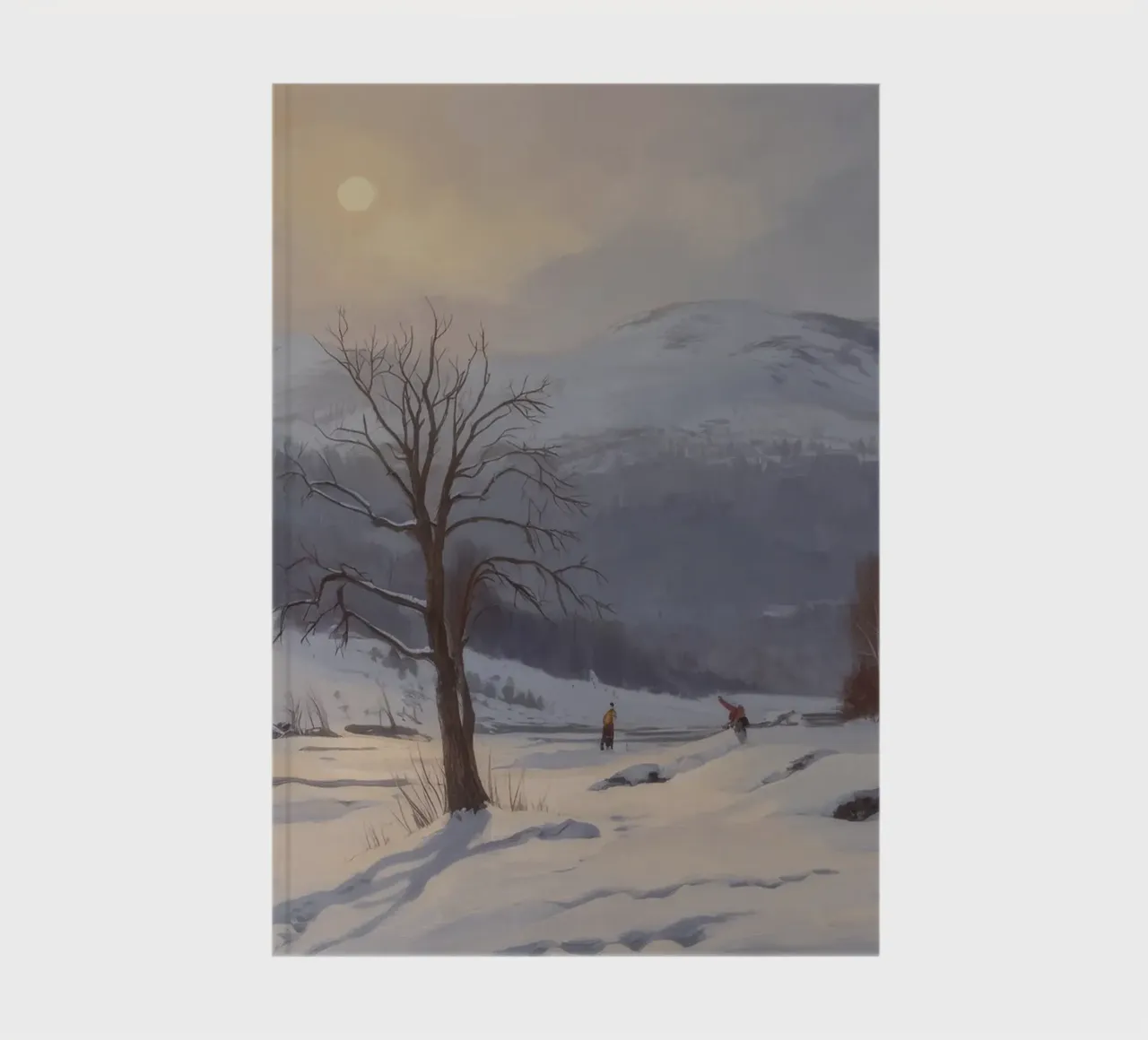 Winter's Bare Solitude notebook by Lush Essence