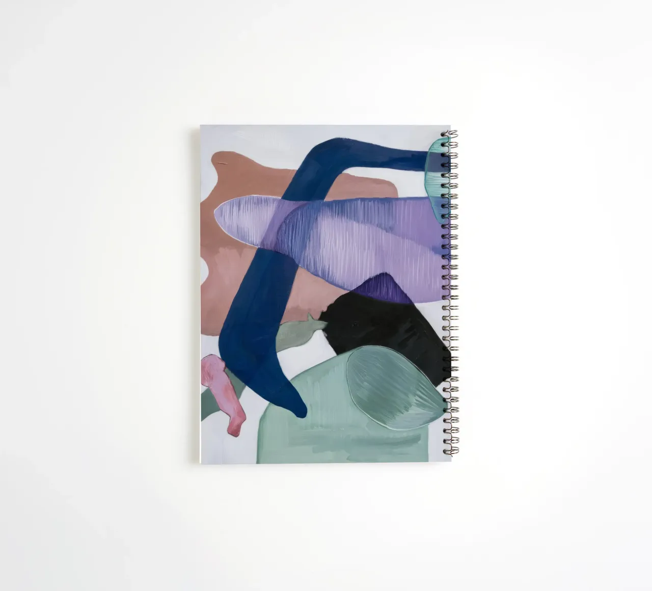 Amethyst Flow Form spiral notebook by Vivid Reverie