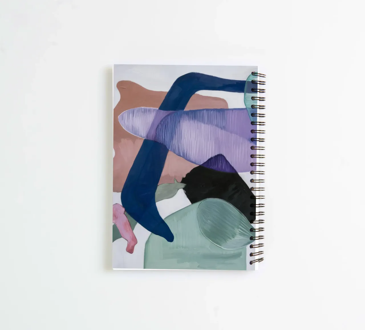 Amethyst Flow Form spiral notebook by Vivid Reverie