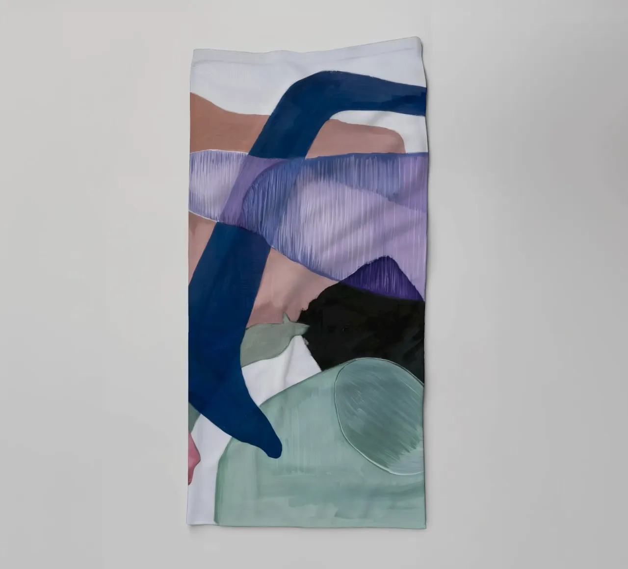 Amethyst Flow Form towel by Vivid Reverie