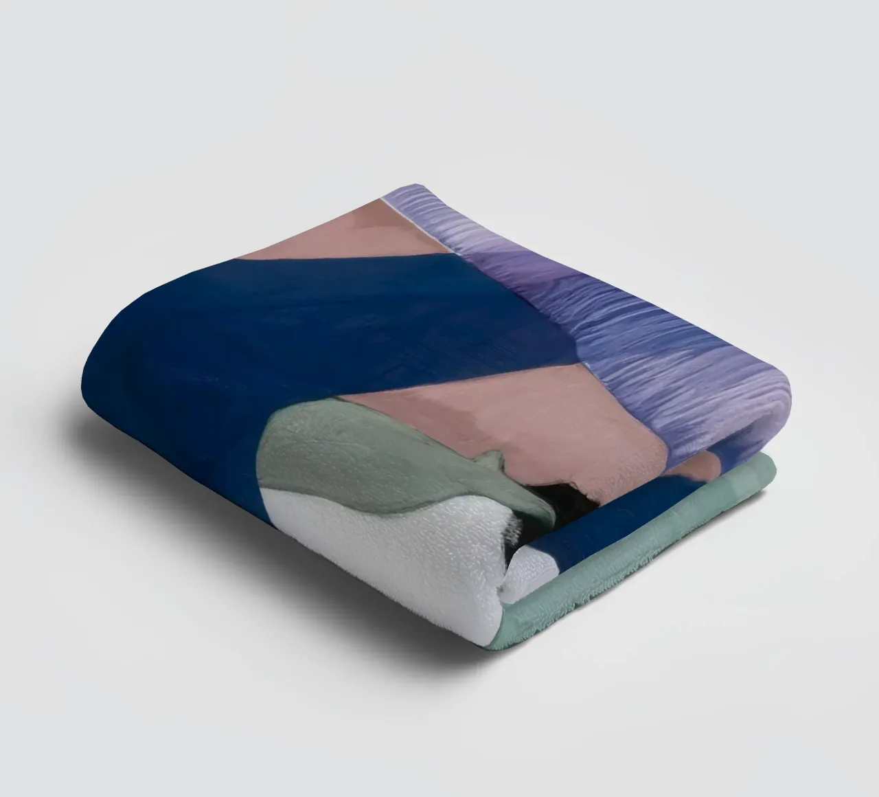 Amethyst Flow Form towel by Vivid Reverie