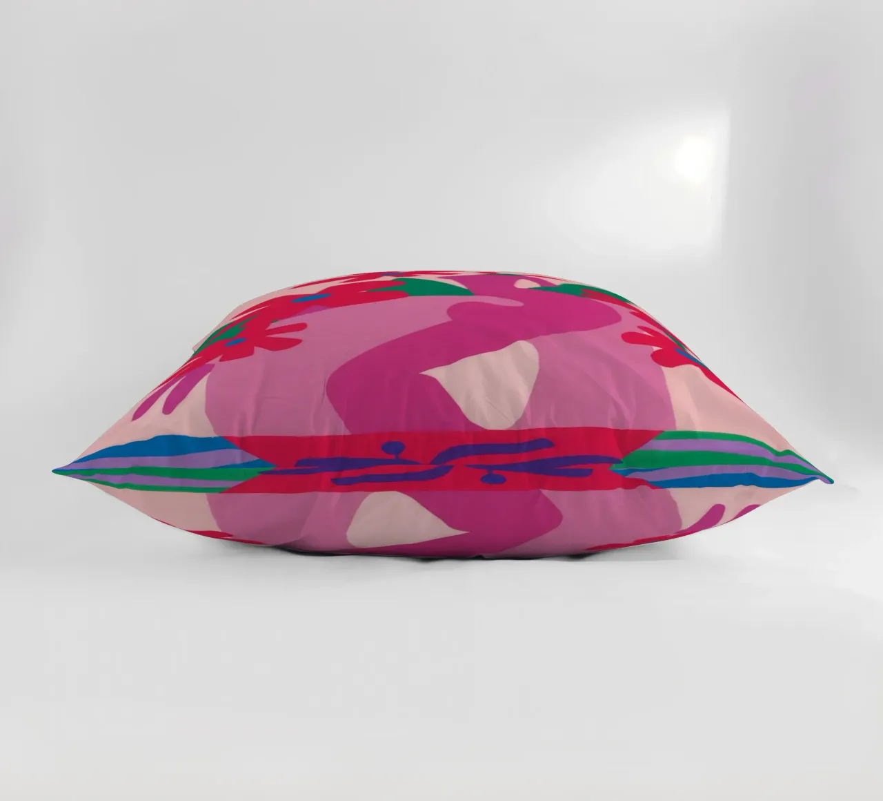 Forma floreale fauvista cuscino da Moonlite Desire