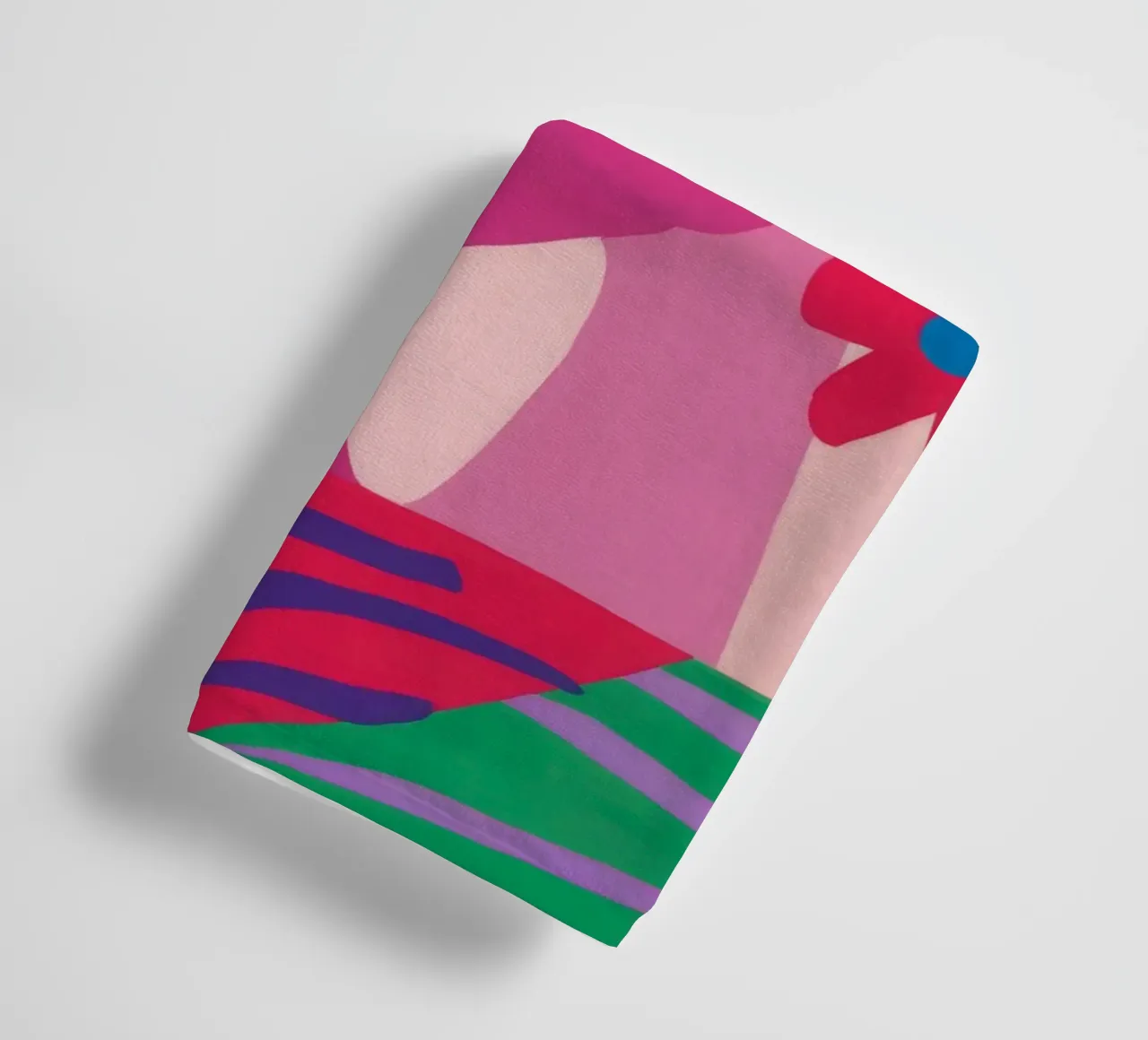 Fauvist Flower Form towel by Moonlite Desire
