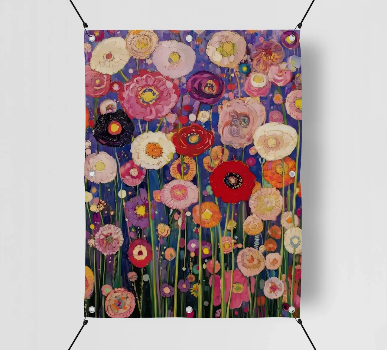 Fiore viola telo in pvc da Stev Shop