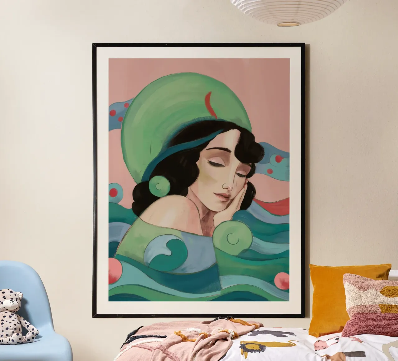 Sogno di una sciarpa serena carta hahnemühle da Vivid Reverie