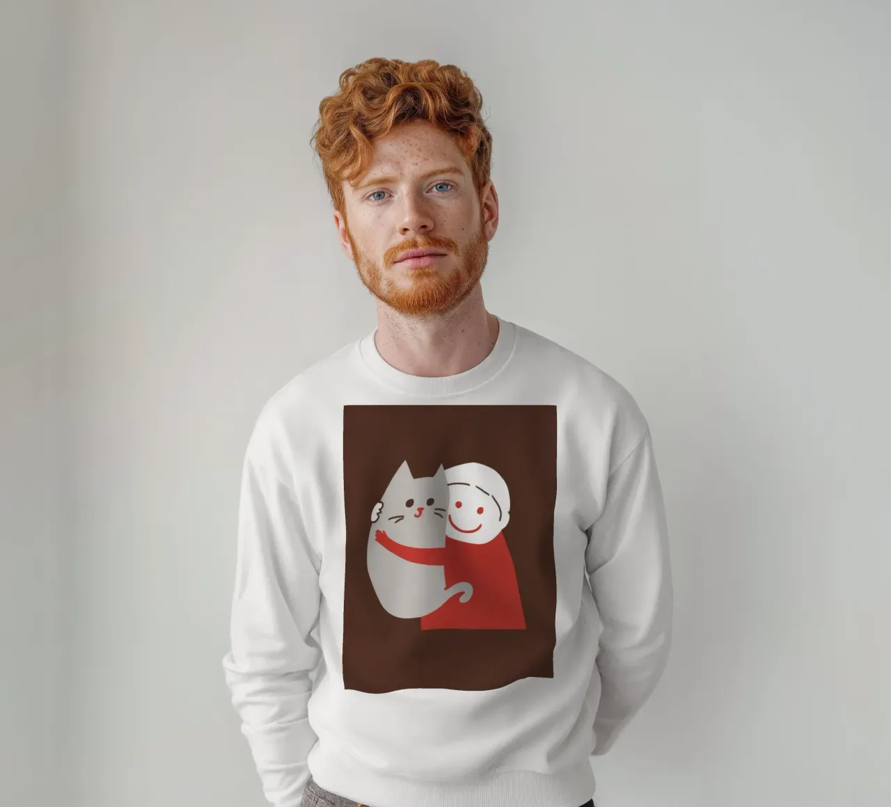 Abbraccio gentile felpa da Grande Serene