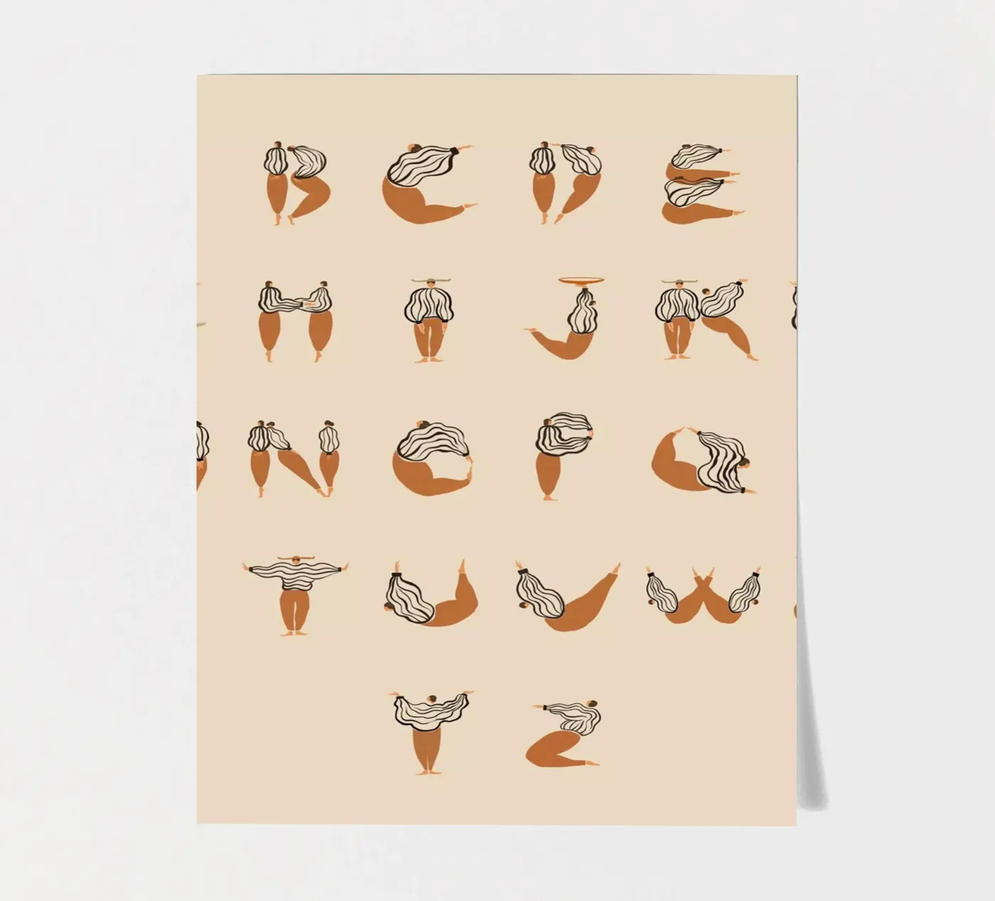 Complete Az sticker sheet by Arty Guava