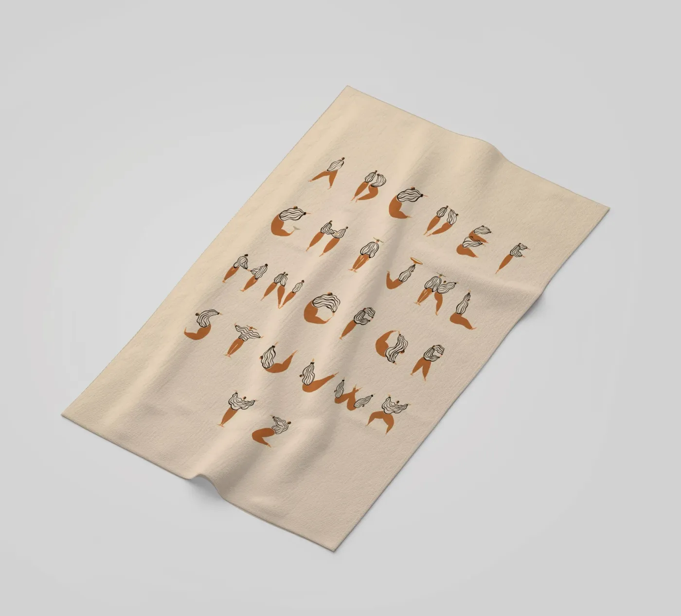 Complete Az beach towel by Arty Guava