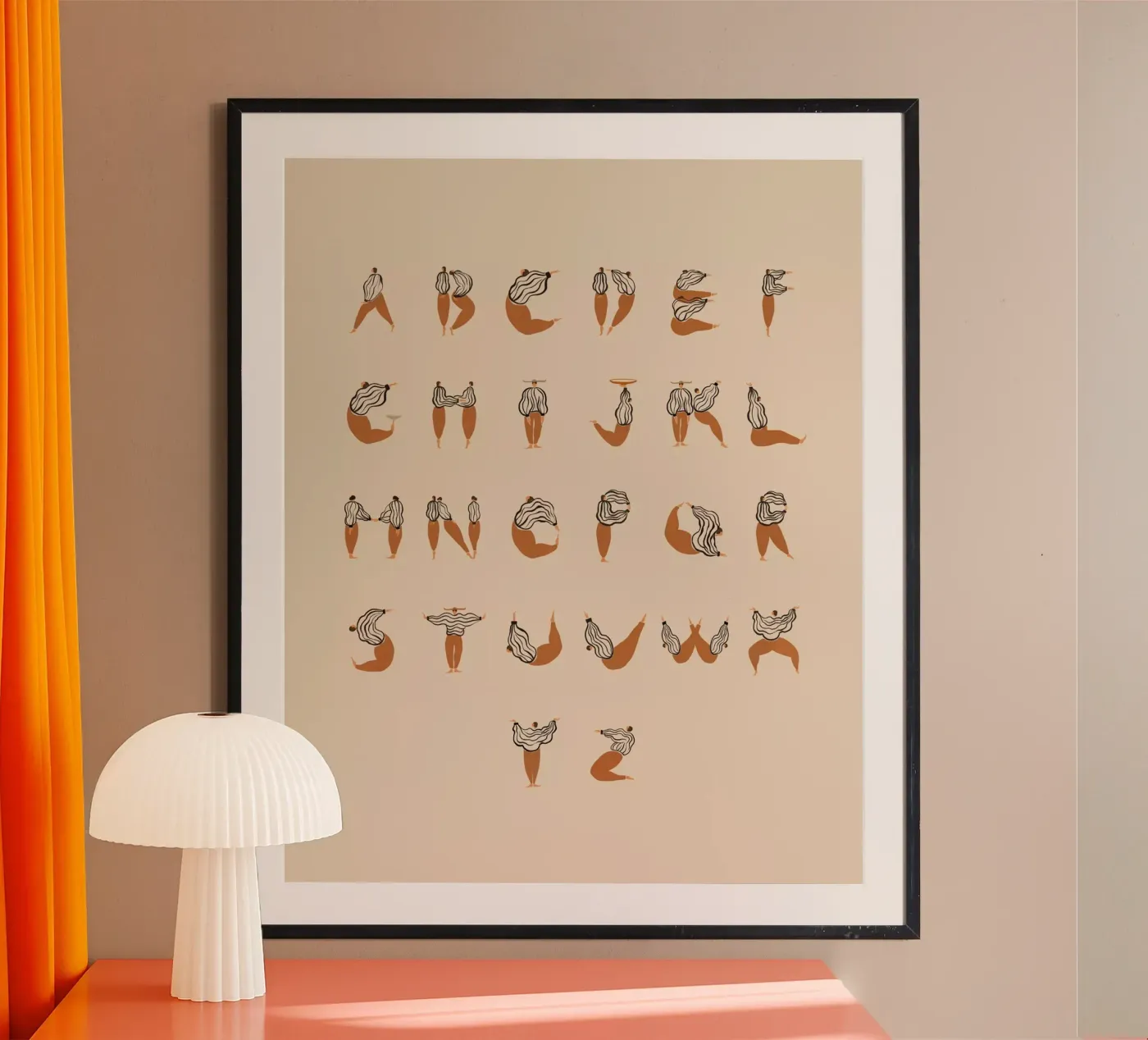 Complete Az poster by Arty Guava