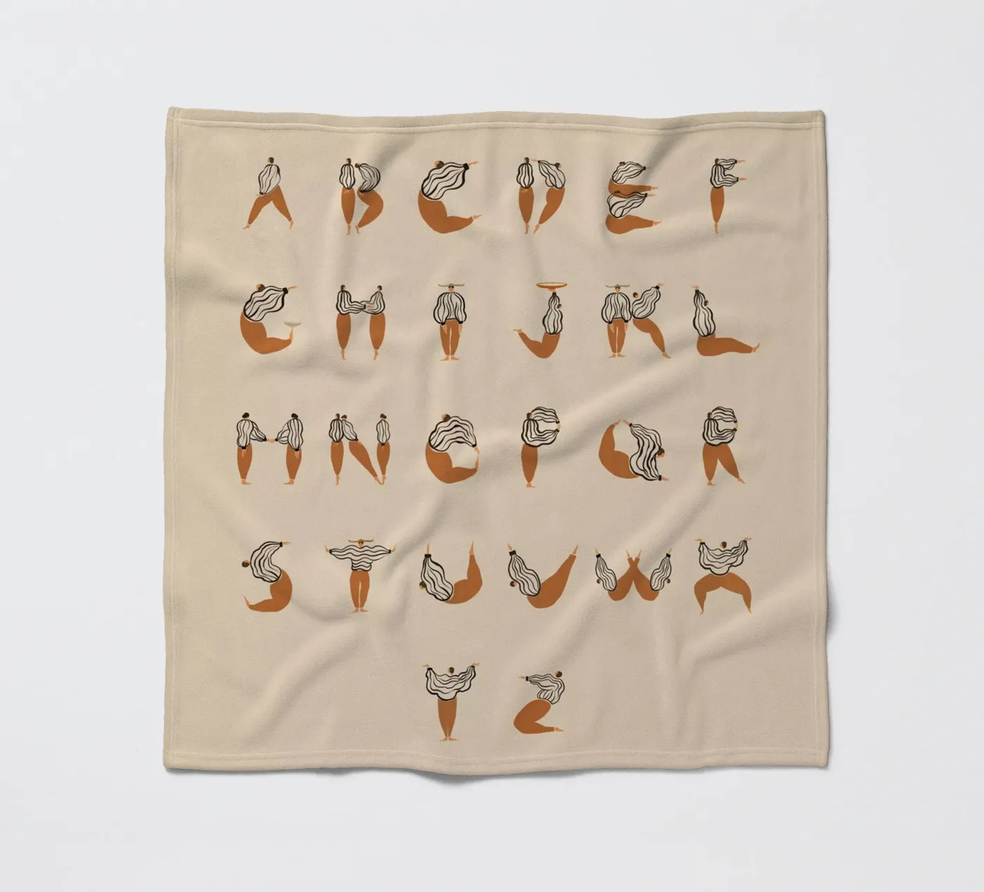 Complete Az fleece blanket by Arty Guava