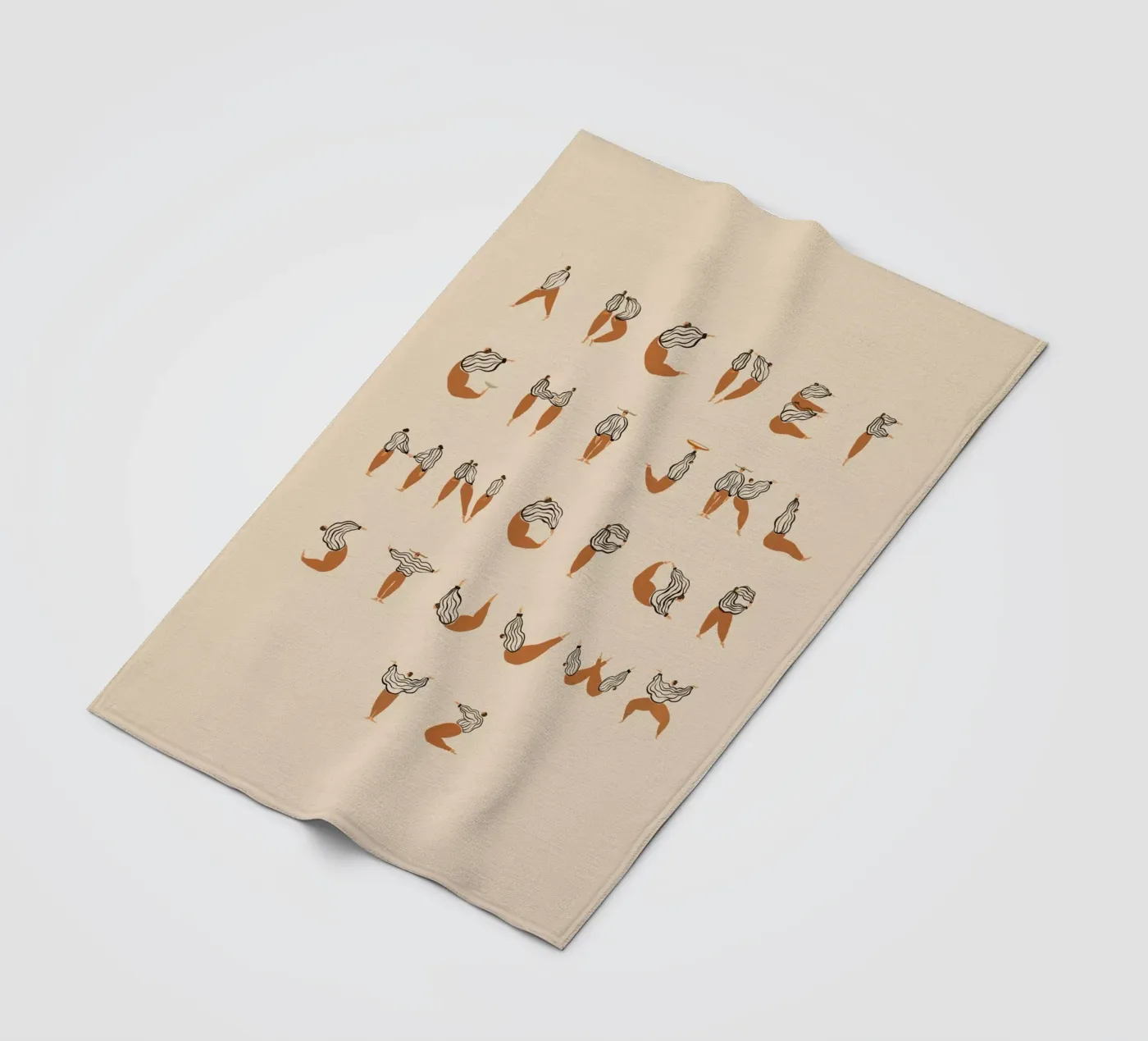 Complete Az fleece blanket by Arty Guava