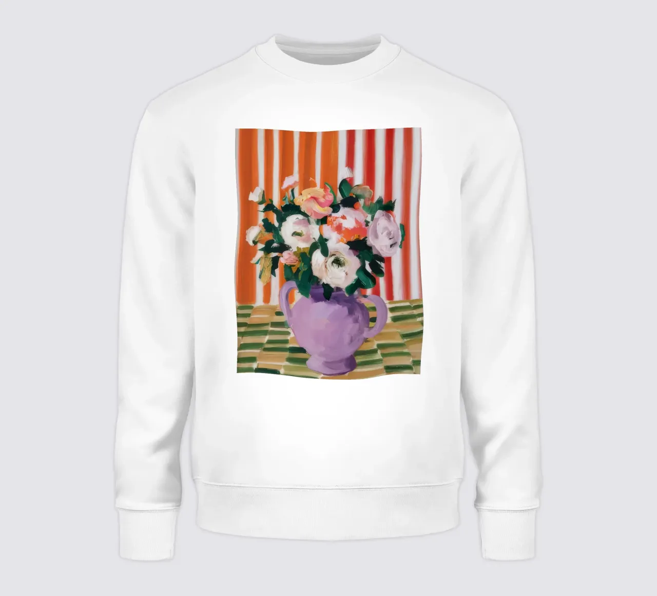 Bouquet di rose lilla felpa da Lumie Layers