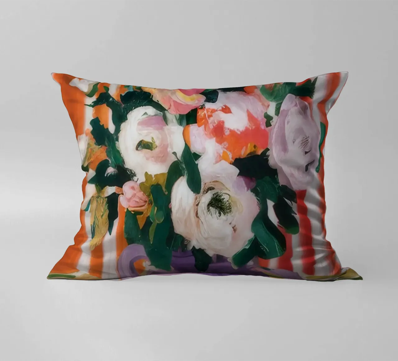 Bouquet di rose lilla cuscino da Lumie Layers