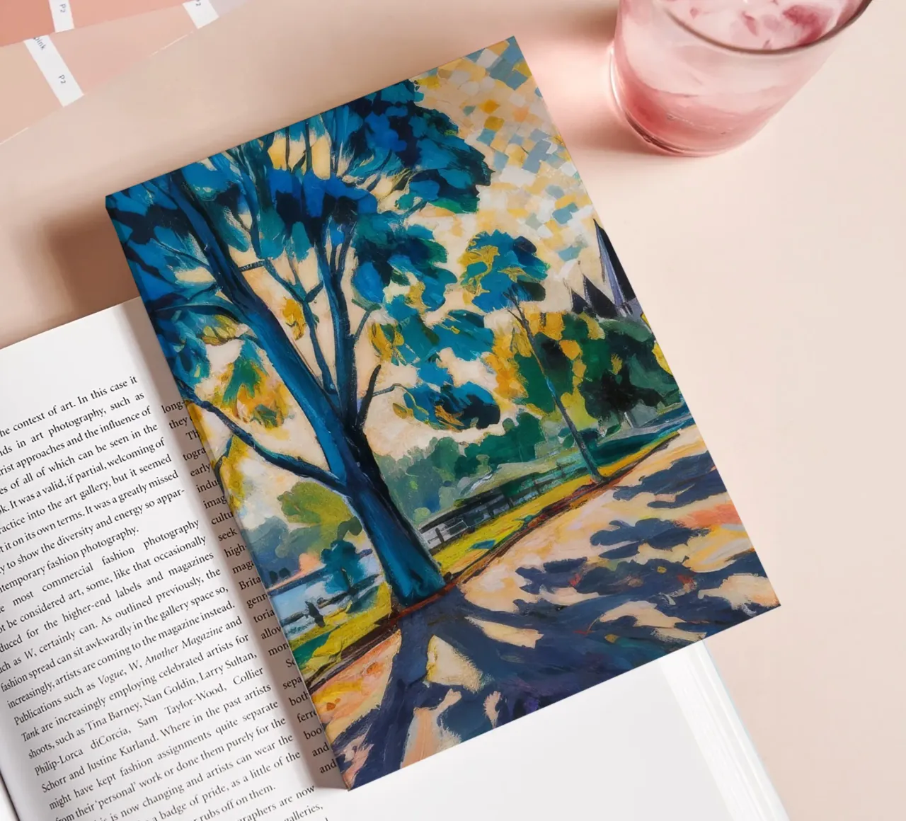 Azure Tree Radiance notebook by Lush Essence
