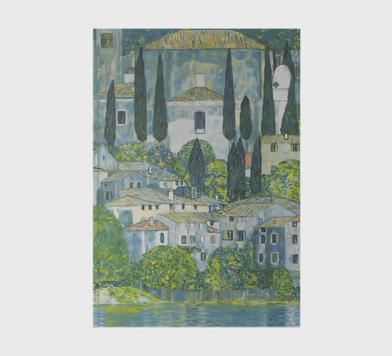 Chruch In Cassone notebook by Stev Shop