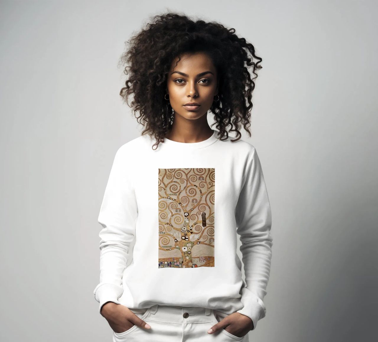 The Tree of Life, Stoclet Frieze sweatshirt by Stev Shop