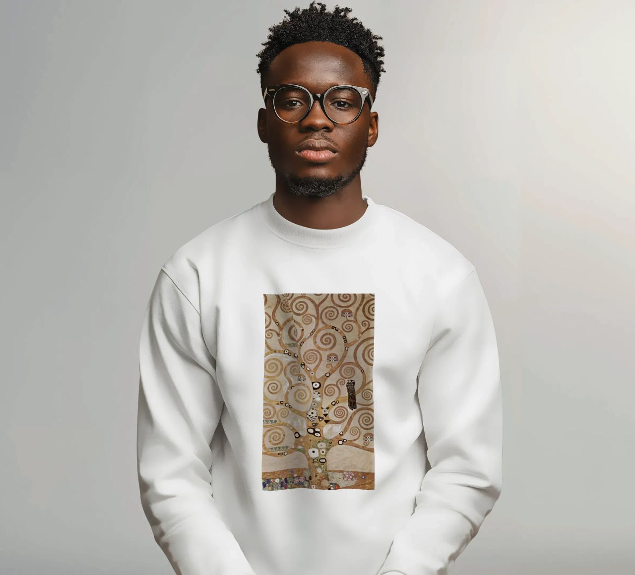 The Tree of Life, Stoclet Frieze sweatshirt by Stev Shop