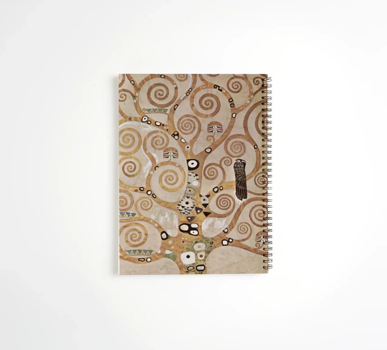 El Árbol de la Vida, Friso Stoclet cuaderno de espiral de Stev Shop