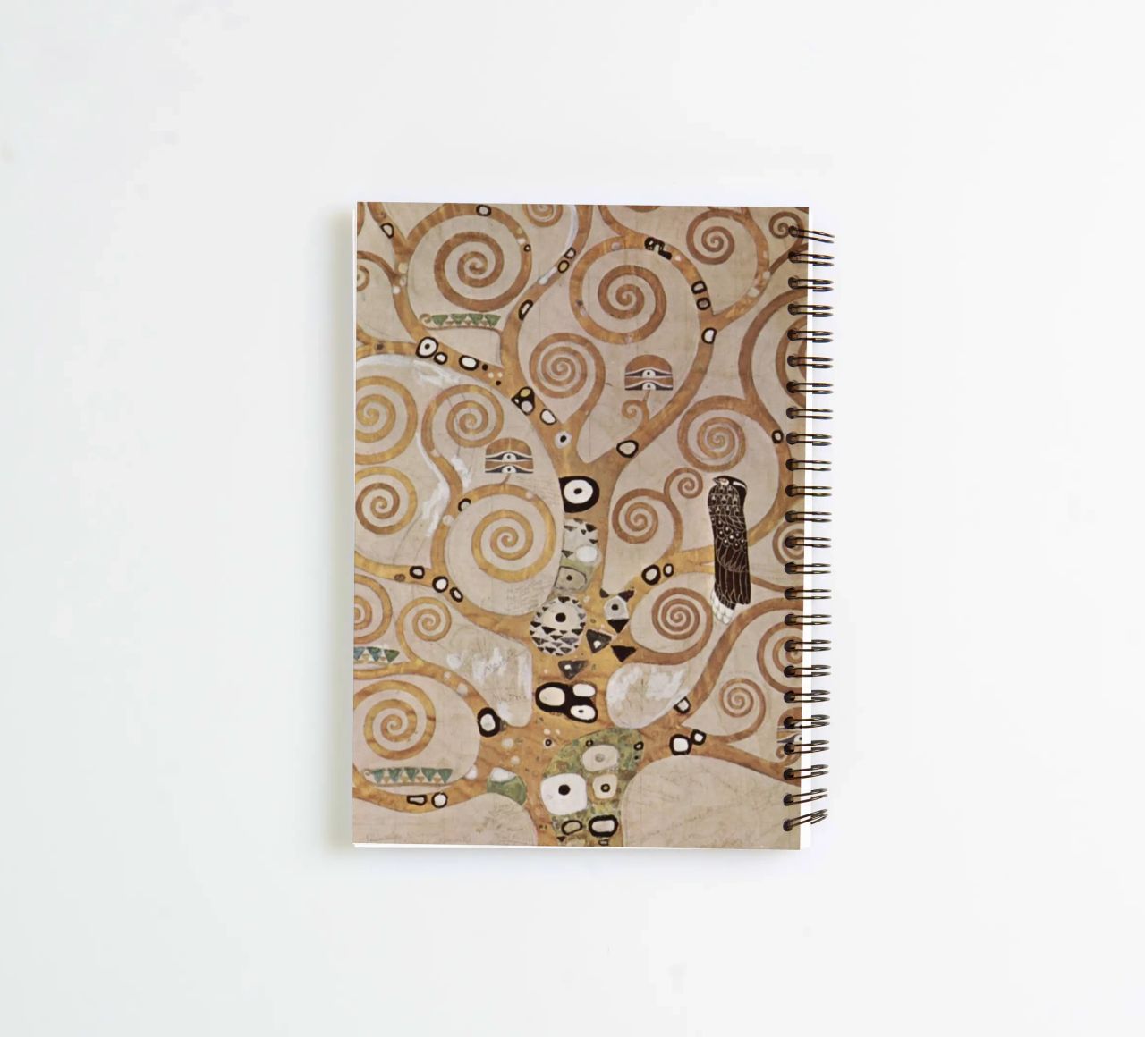 The Tree of Life, Stoclet Frieze spiral notebook by Stev Shop