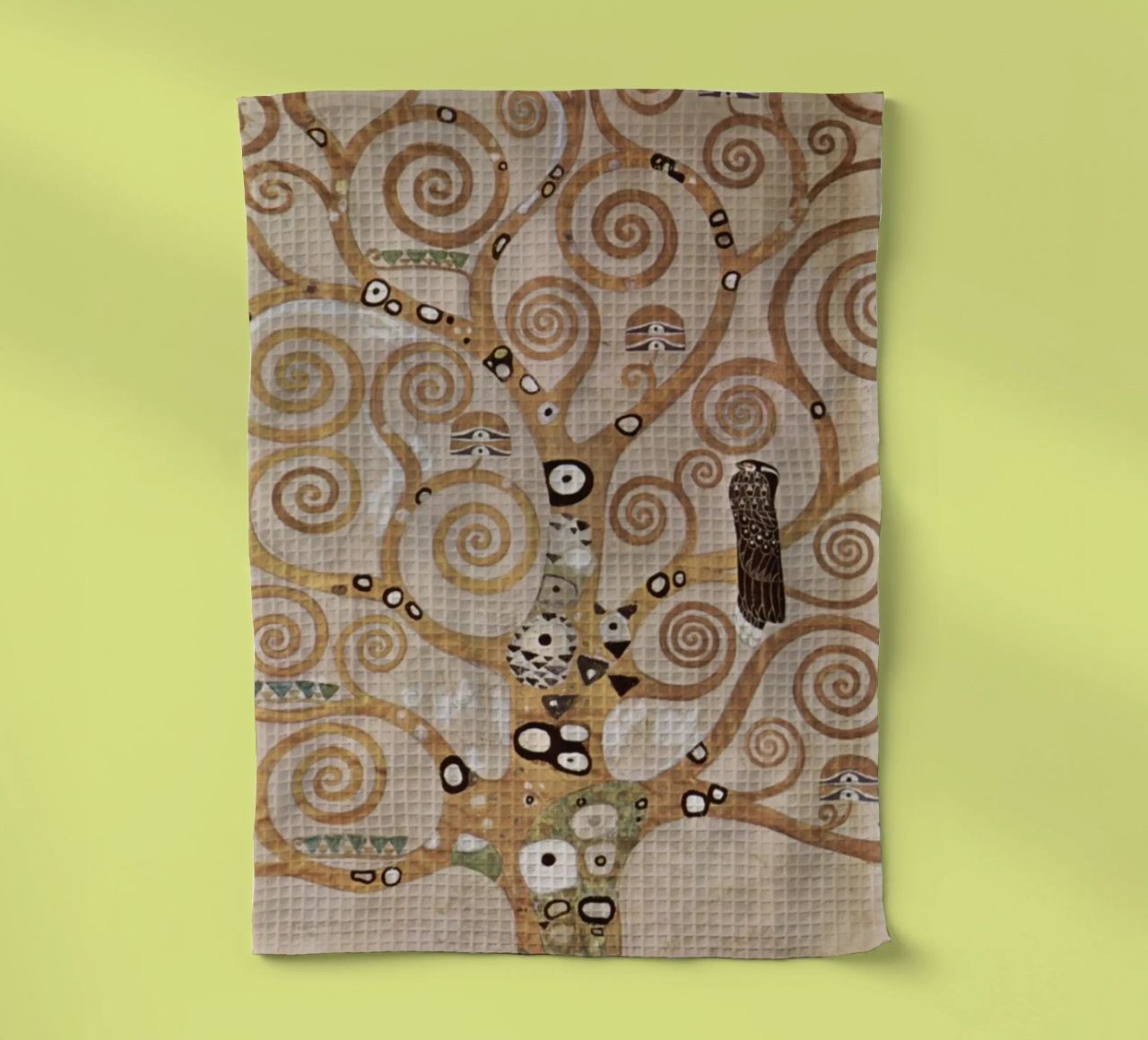 The Tree of Life, Stoclet Frieze tea towel by Stev Shop