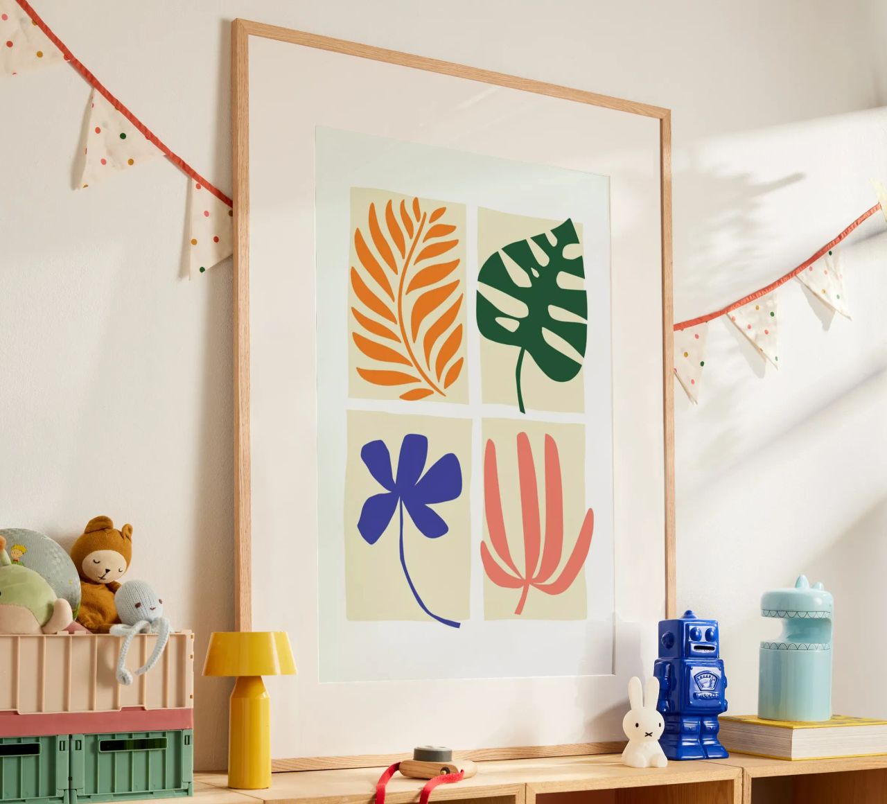 Floral Panels poster by Pure