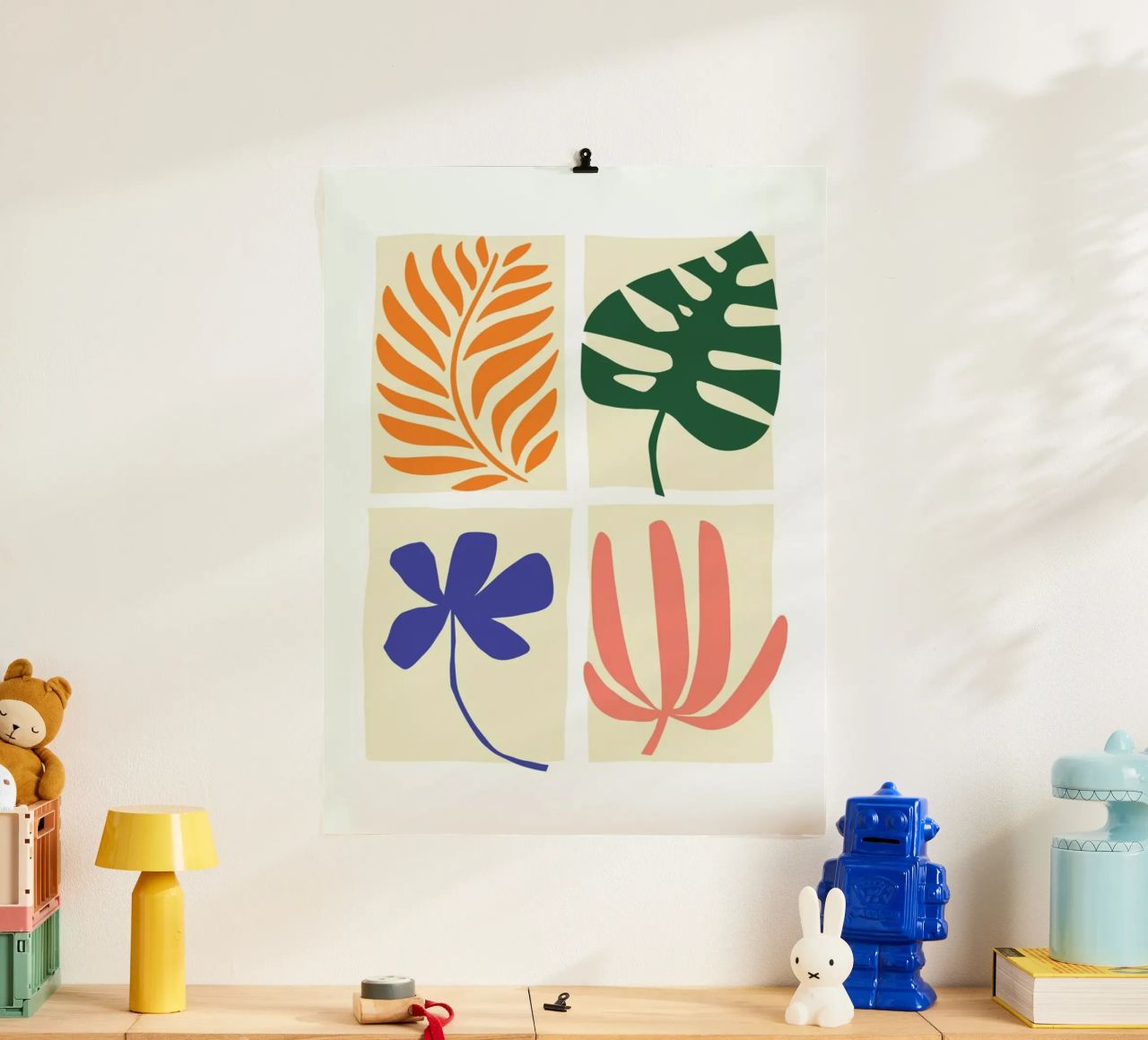 Floral Panels poster by Pure