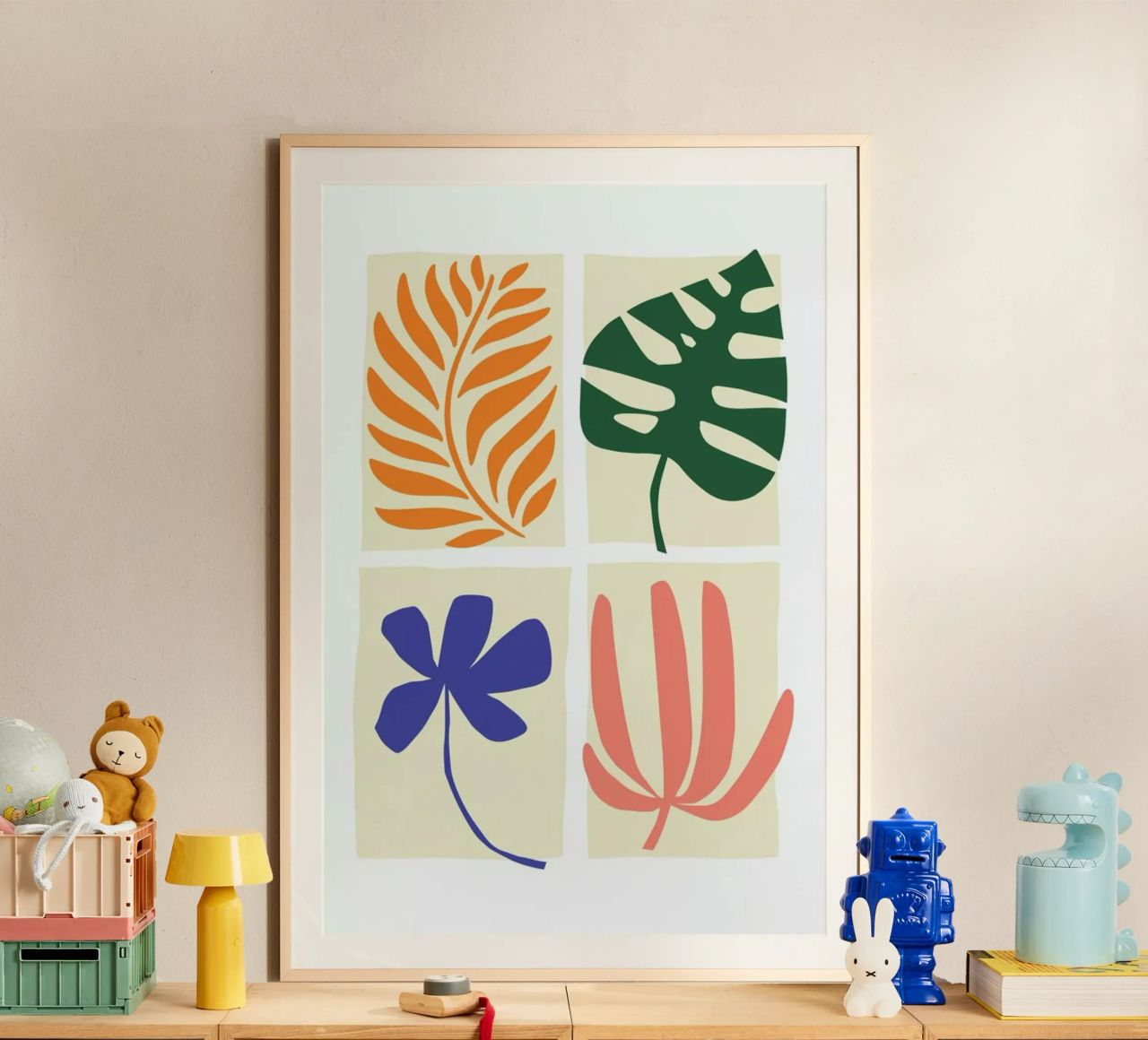 Floral Panels poster by Pure