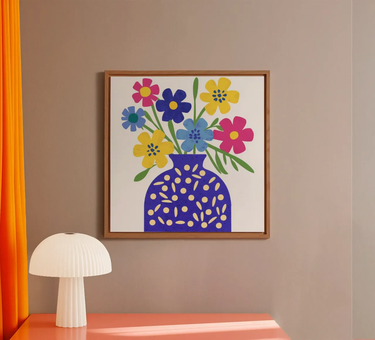Patterned Vase Pop forex plate by Moonlite Desire