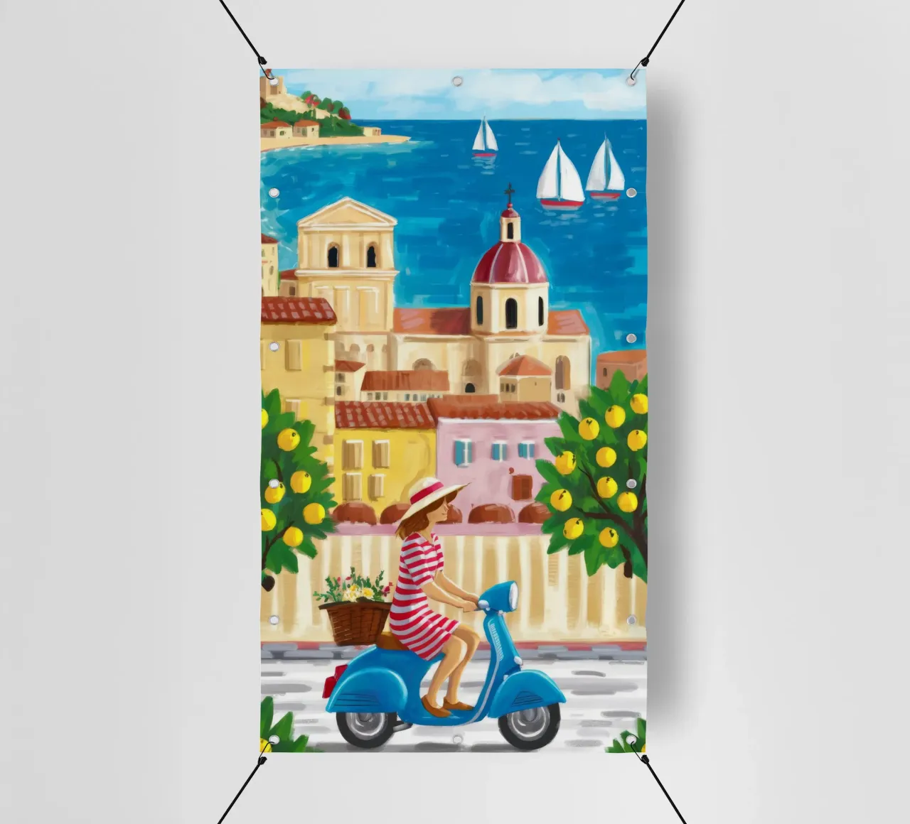 Charm Scooter Portside telo in pvc da Grande Serene