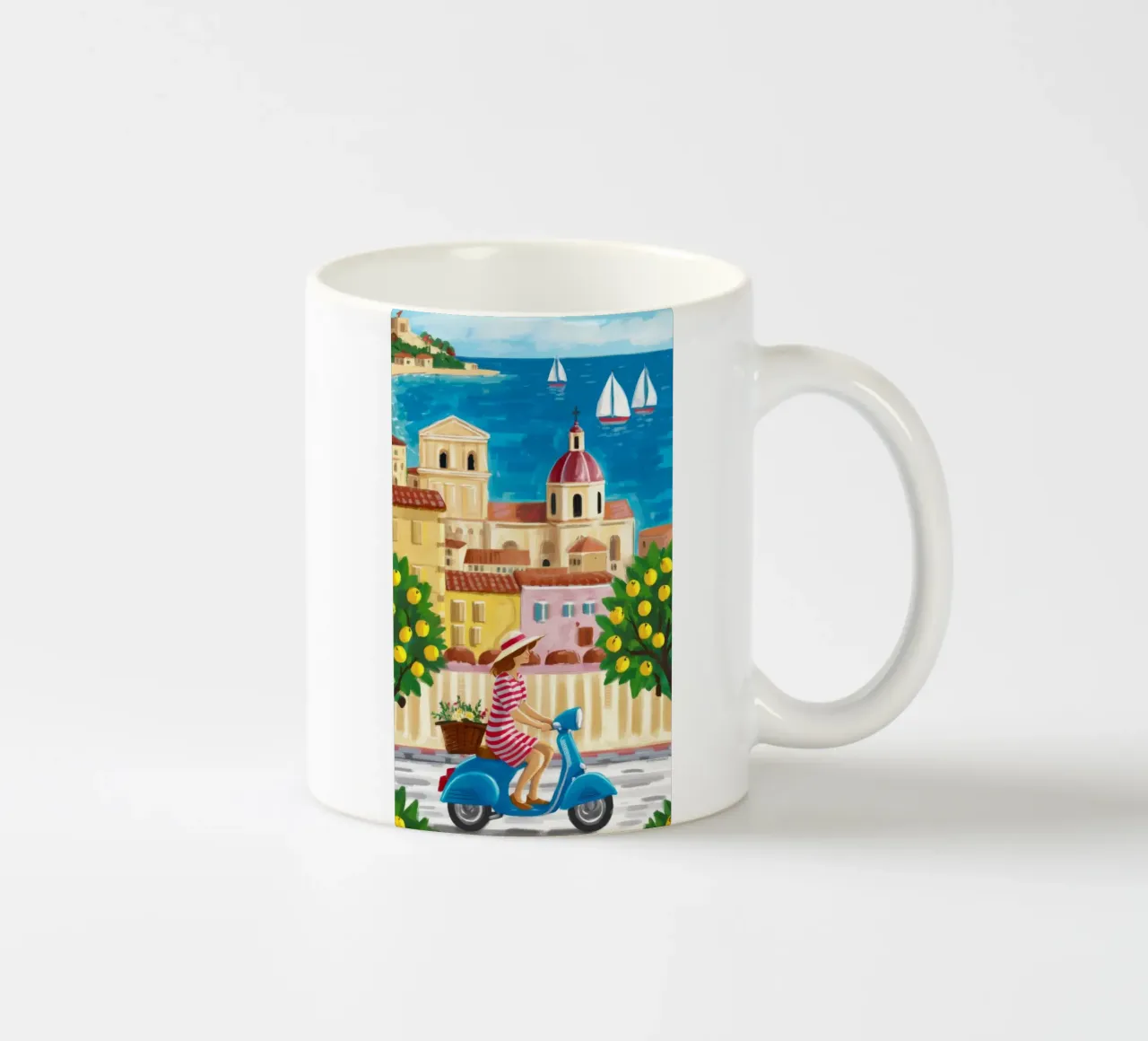 Charm Scooter Portside tazza in ceramica da Grande Serene