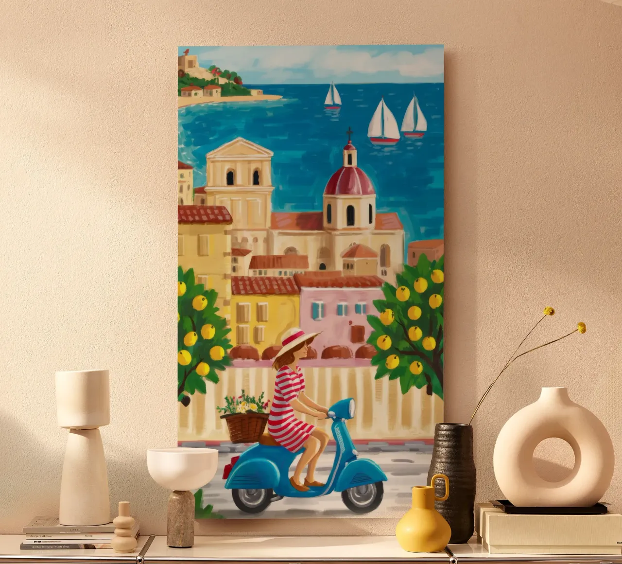 Charm Scooter Portside alluminio dibond da Grande Serene