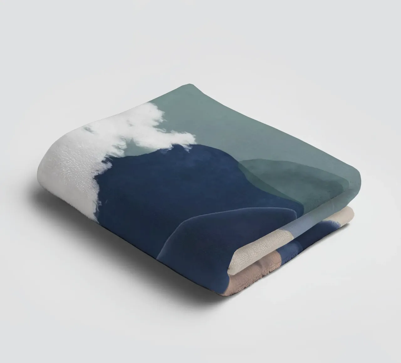 Fusione terrestre muta asciugamano da bagno da Vivid Reverie