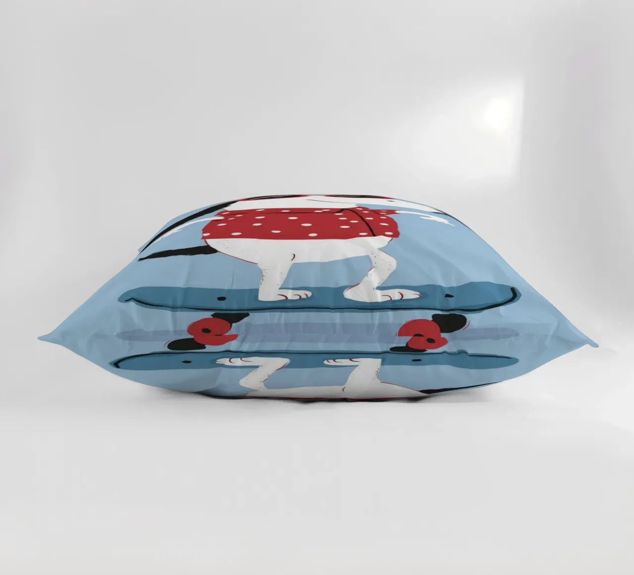 Skateboarding Dog Cool cuscino da Lumie Layers