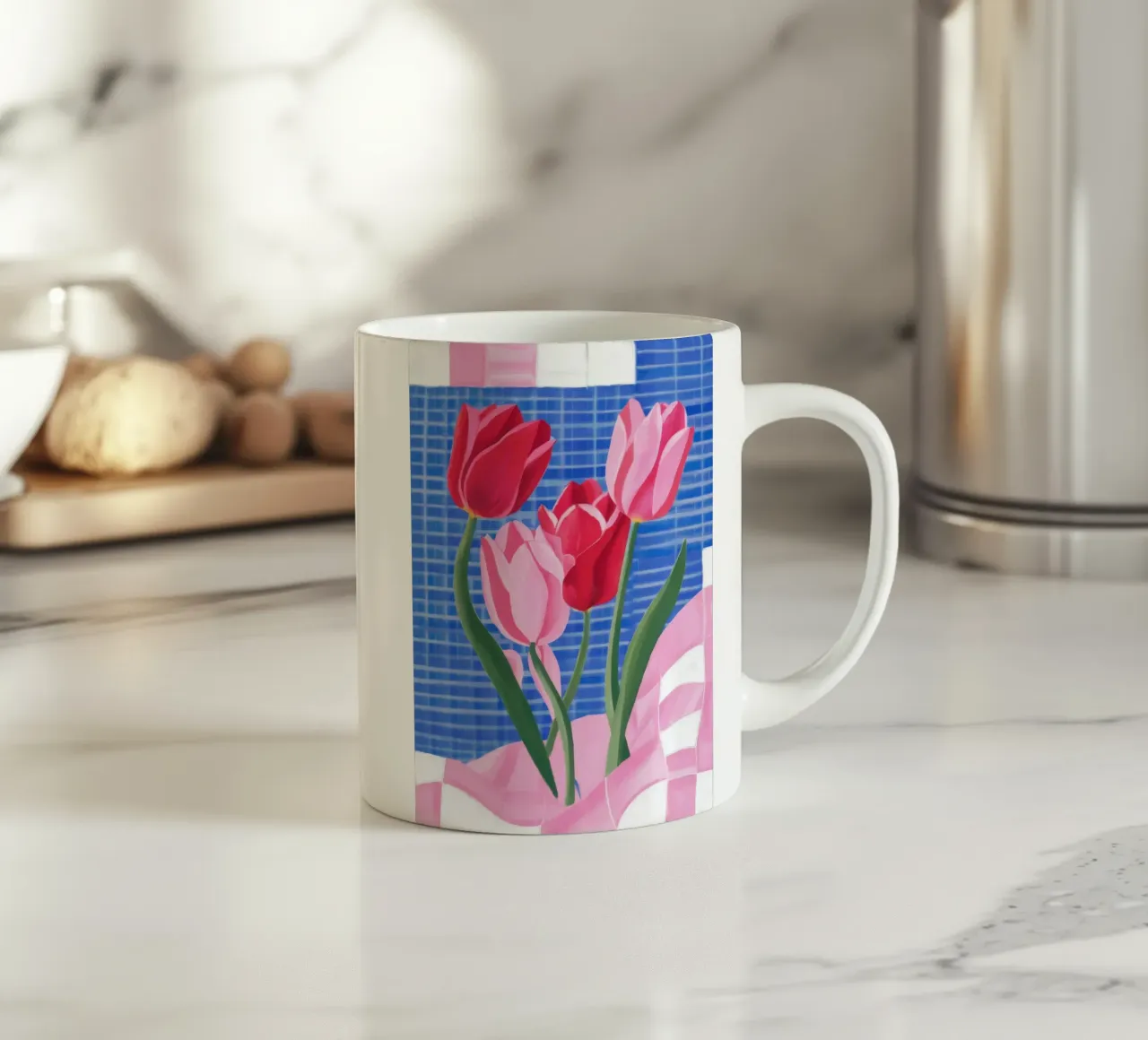 Griglia Elegia dei tulipani tazza in ceramica da Moonlite Desire