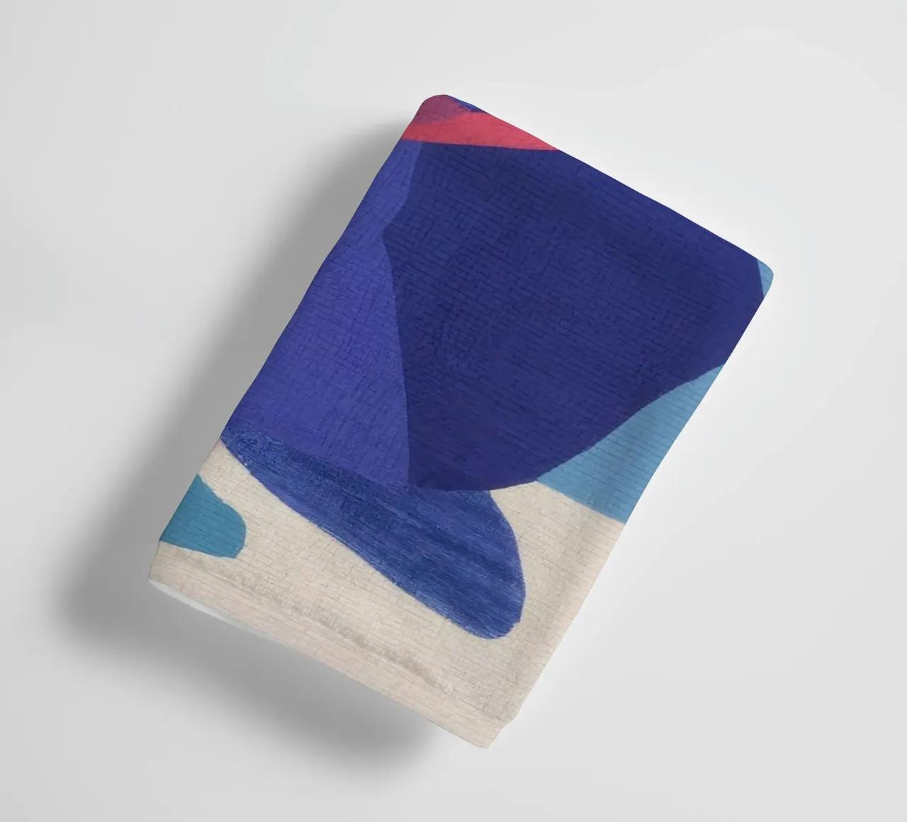 Azure Line Burst towel by Vivid Reverie