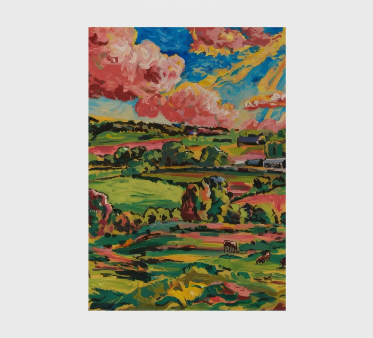Rolling Hills Radiance notebook by Lush Essence