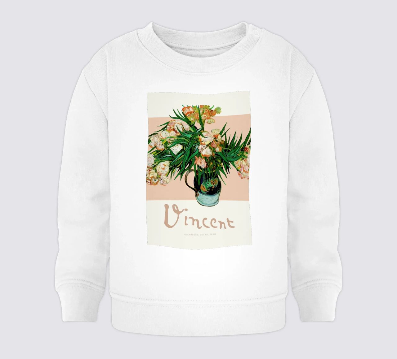 Signed, Vincent – Oleanders felpa neonato da Vintage by JUNIQE