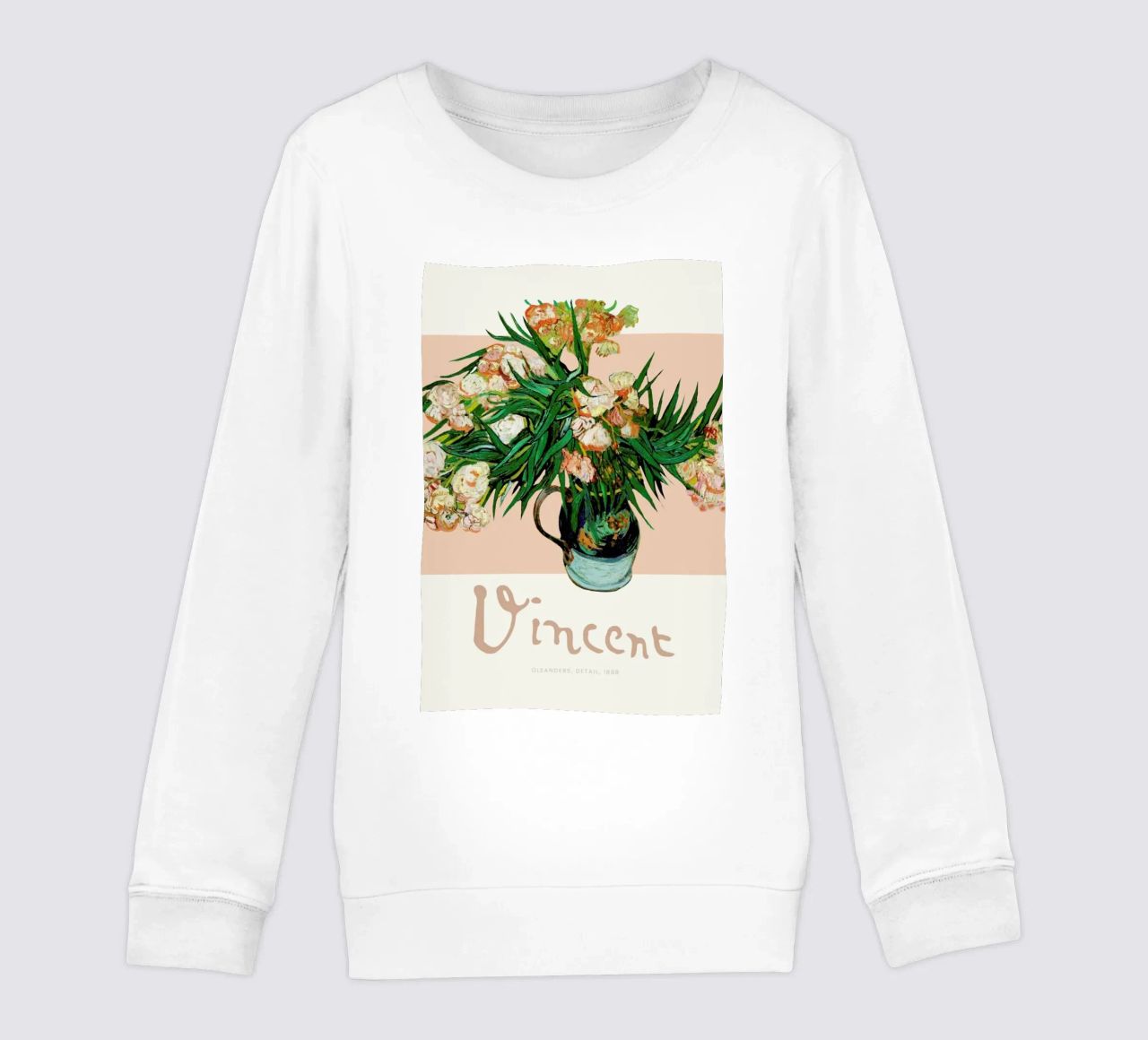 Signed, Vincent – Oleanders felpa bambino da Vintage by JUNIQE