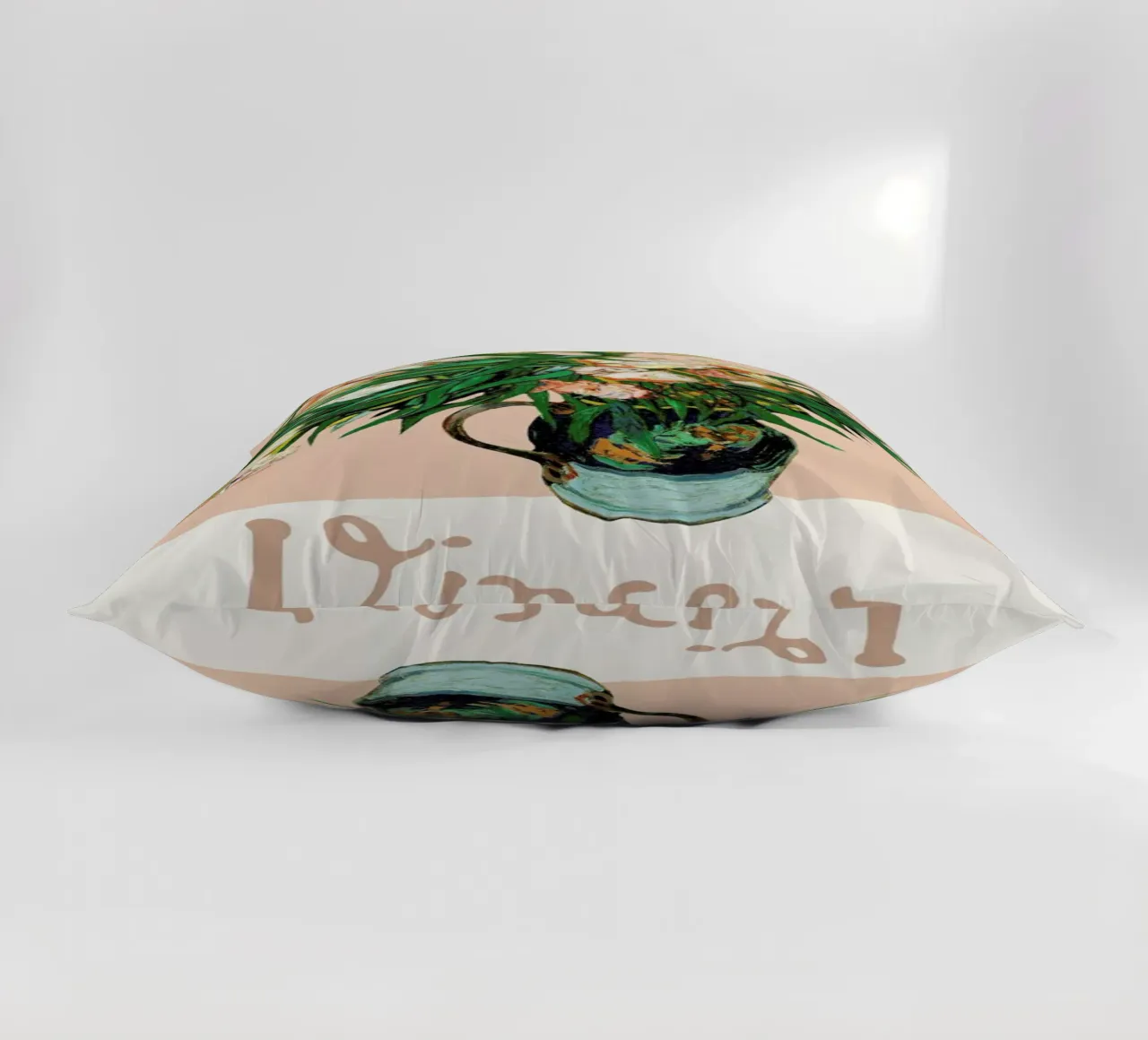 Signed, Vincent – Oleanders cojín de Vintage by JUNIQE
