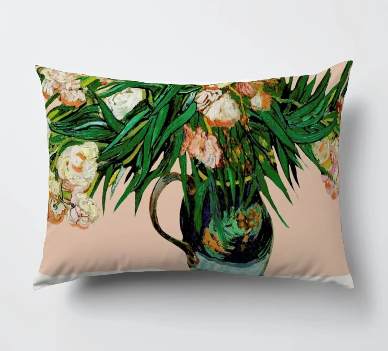 Signed, Vincent – Oleanders cojín de Vintage by JUNIQE