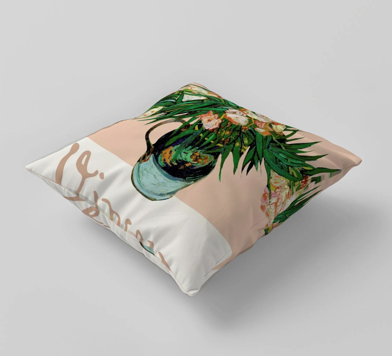 Signed, Vincent – Oleanders cuscino da Vintage by JUNIQE
