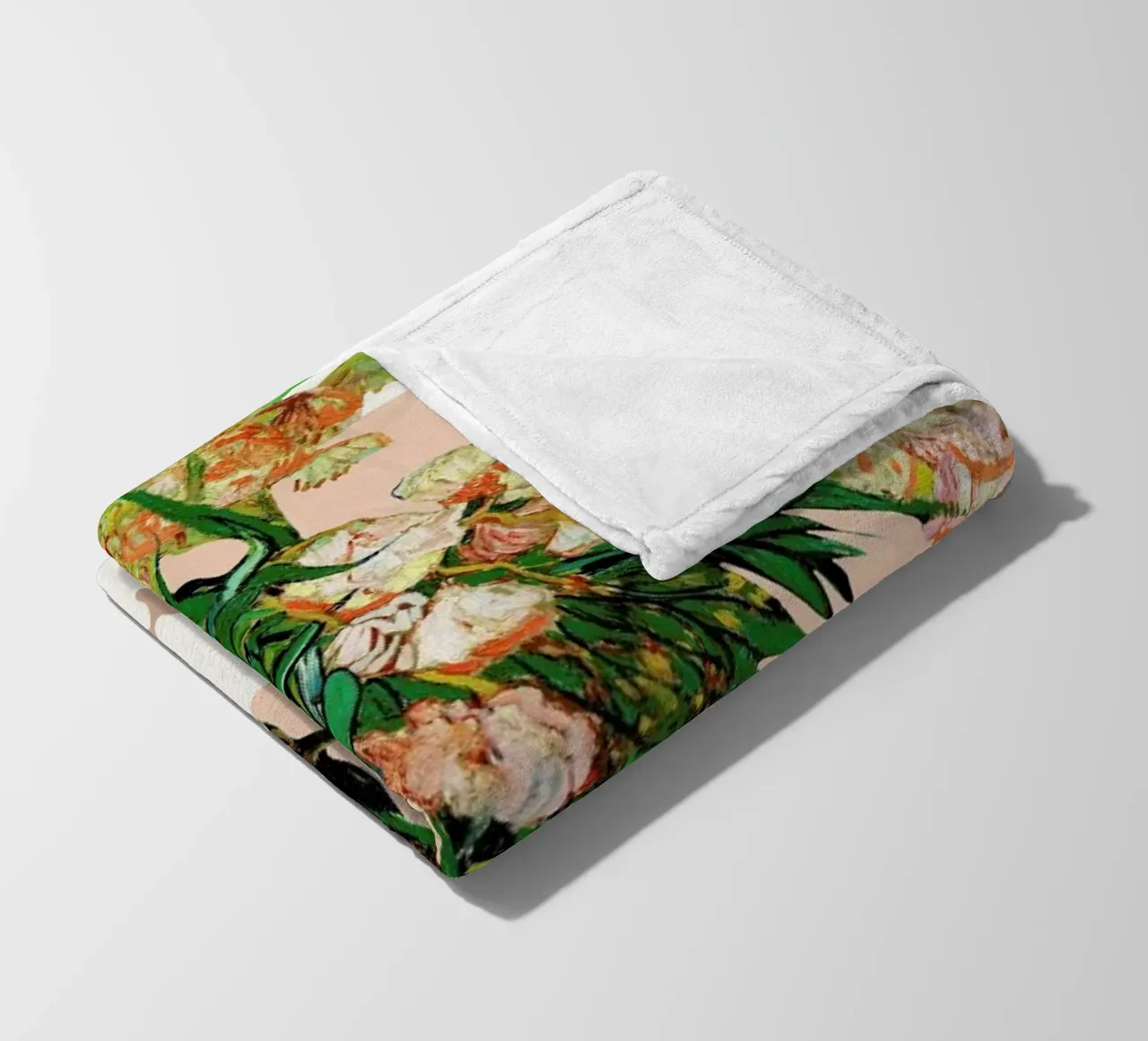 Signed, Vincent – Oleanders coperta in pile da Vintage by JUNIQE